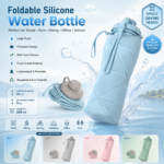 Silicone Foldable Water Bottle